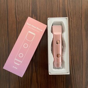 Pink Dual-Head Shaver
